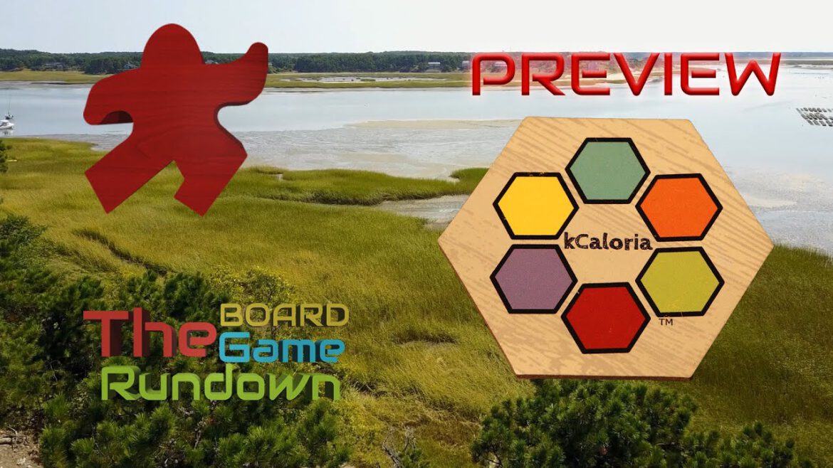 kCaloria Board Game | Kickstarter Preview